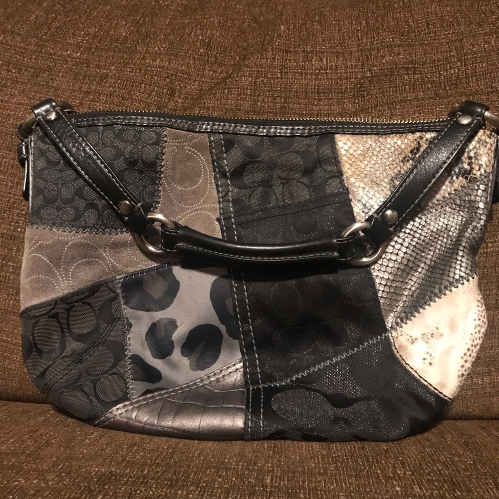 Coach soho hobo patchwork bag - Picture 3 of 5